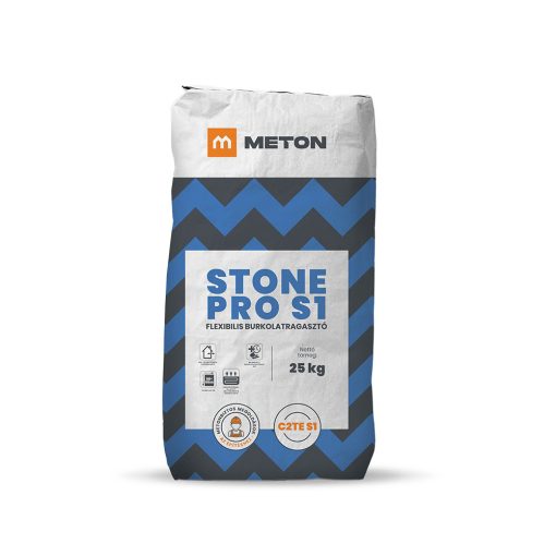 METON, STONE PRO S1 szürke  burkolatragasztó