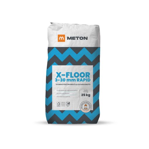 METON X-Floor 3-30 RAPID, gyorskötésű önterülő aljzatkiegyenlítő