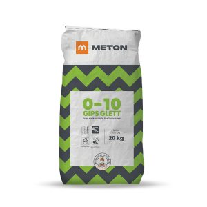   METON, 0-10 GIPS GLETT extra fehér glettelő és hézagoló gipsz