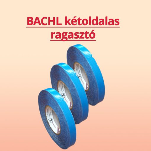 BACHL PE kétoldalas ragasztótekercs 25mm 50fm/tek