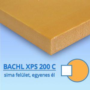   BACHL XPS 200C, Univerzális sima felületű hőszigetelő lap 20 mm