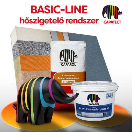 CAPATECT Basic Line homlokzati hőszigetelő rendszer