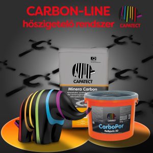 CAPATECT Carbon Line homlokzati hőszigetelő rendszer