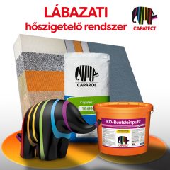 CAPATECT Lábazati hőszigetelő rendszer