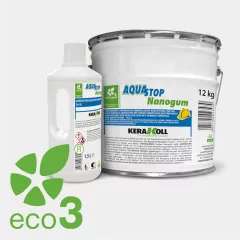   Aquastop Nanogum A12kg, Rugalmas és nagy kémiai stabilitású és tapadású vízszigetelés
