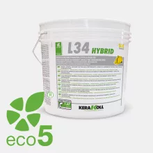 L34 Hybrid, Tanúsított ásványi alapú parketta ragasztó Light