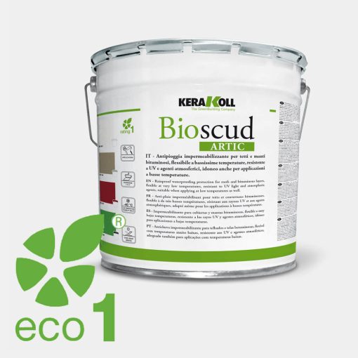 Bioscud Artic, Zöld elasztomer esővédő vízszigetelő