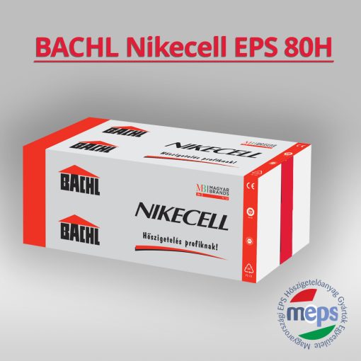BACHL Nikecell EPS 80H homlokzati hőszigetelő lap 280 mm