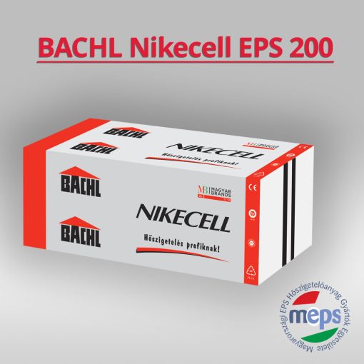 BACHL Nikecell EPS 200 extrém terhelhető hőszigetelő lemez, 1000x500x30 mm