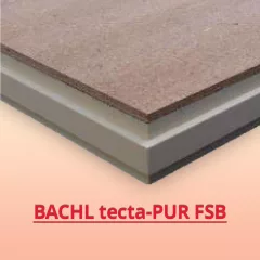  BACHL tecta-PUR FSB poliuretán keményhab lemez 2380x1220x102
