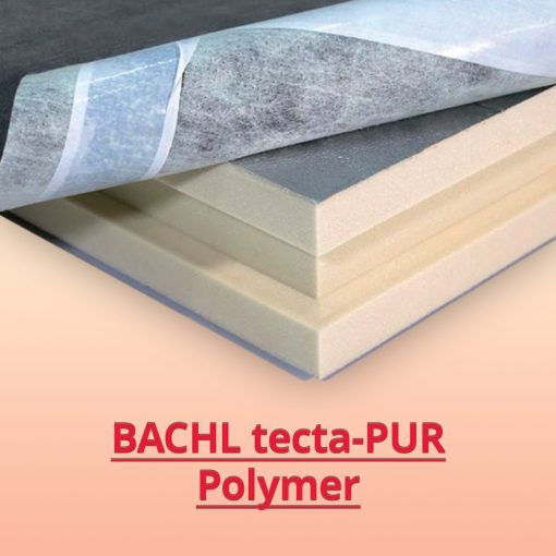 BACHL tecta-PUR Polymer poliuretán keményhab lemez 2380x1220x220