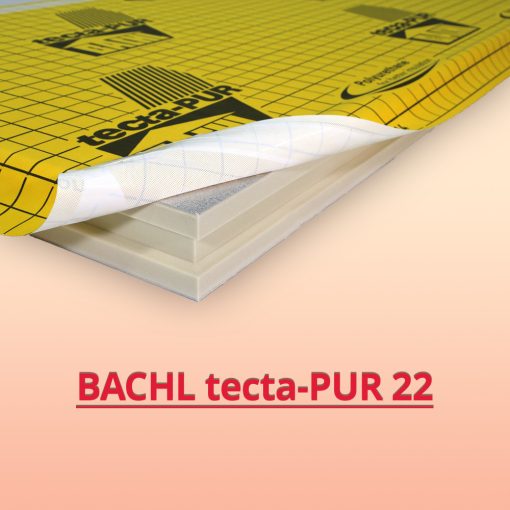 BACHL tecta-PUR 022 poliuretán keményhab lemez 2380x1220x120 mm