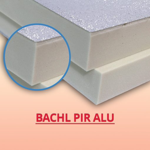 BACHL PIR ALU hőszigetelő keményhab lemez (egyenes élképzéssel) 2410x1250x80 mm