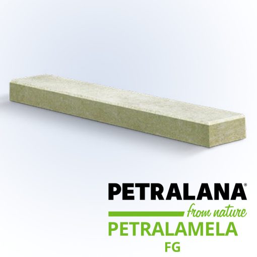 PETRALAMELA-FG-150, Kőzetgyapot lap, lamellás szálszerkezettel