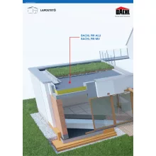 BACHL PIR MV hőszigetelő keményhab lemez (Lépcsős élképzéssel) SF 2400x1240x100 mm 
