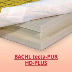   BACHL tecta-PUR HD-Plus poliuretán keményhab lemez 2380x1220x100