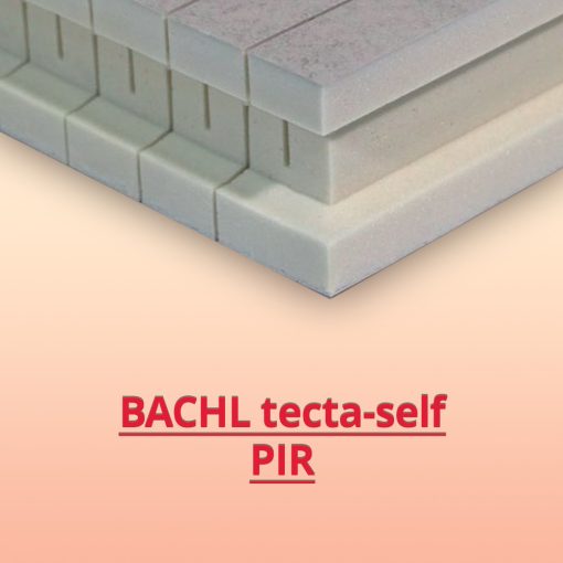 BACHL tecta-self PIR poliuretán keményhab lemez 1220x595x100 mm