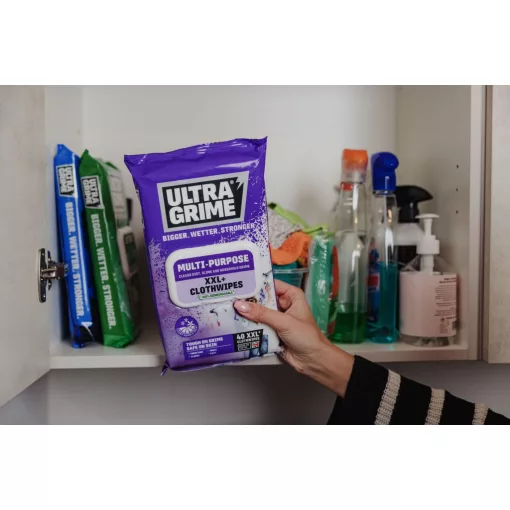 Ultragrime Multipurpose Pomelo nedves törlőkendő 38x25cm 40db/cs (illatosított