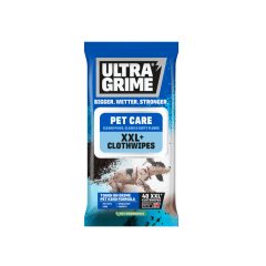   Ultragrime Pet Care nedves törlőkendő 38x25cm 40db/cs (házikedvenc)