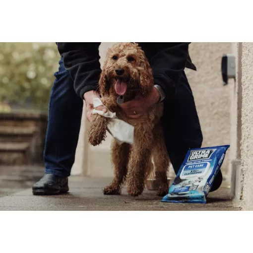 Ultragrime Pet Care nedves törlőkendő 38x25cm 40db/cs (házikedvenc)
