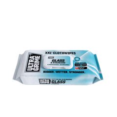   Ultragrime Glass&Stainless steel nedves törlőkendő 38x25cm 50db/cs (üveg és acél)