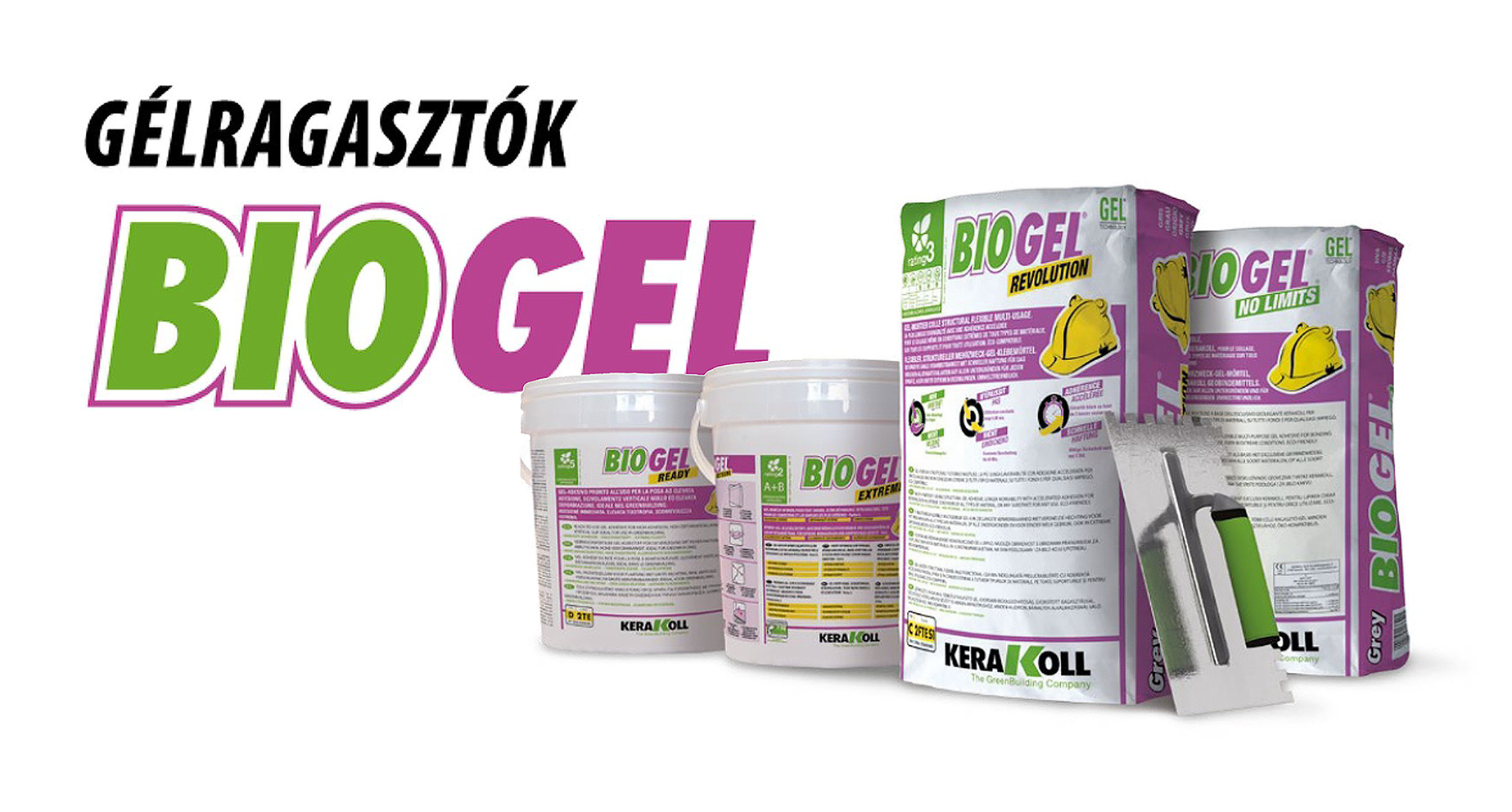 Biogel - Gélragasztók